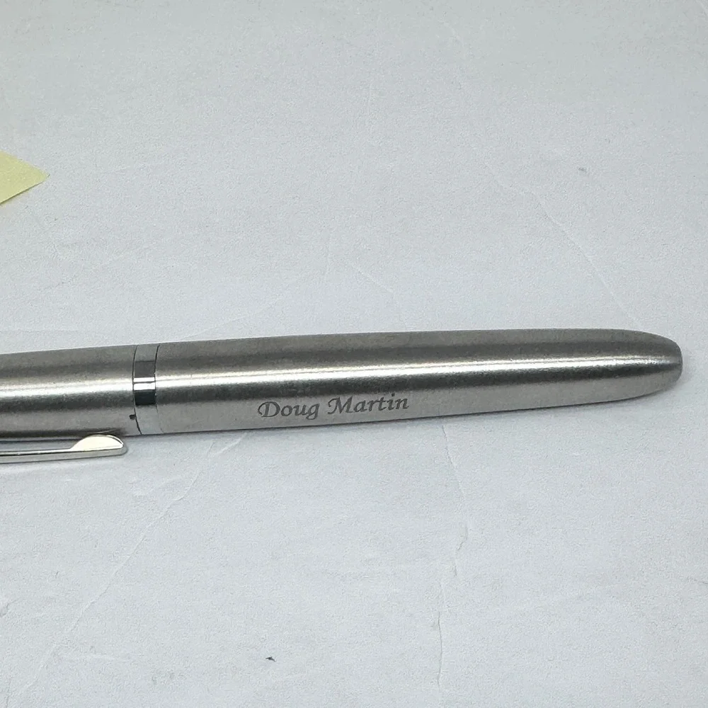 Sharpie Stainless Steel Refillable Permanent Marker 1747388 With Ink ENGRAVED